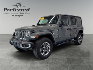 Used 2021 Jeep Wrangler Unlimited Sahara image 1