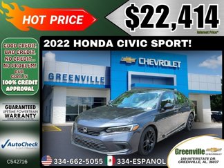 Used 2022 Honda Civic Sport image 1