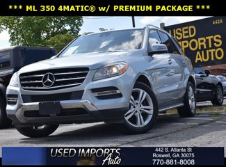 Used 2014 Mercedes-Benz ML 350 4MATIC w/ Premium 1 Package image 1
