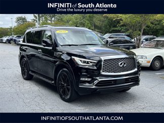 Certified 2021 INFINITI QX80 Luxe w/ Cargo Package image 1