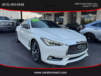 Used 2018 INFINITI Q60 3.0t Luxe image 1