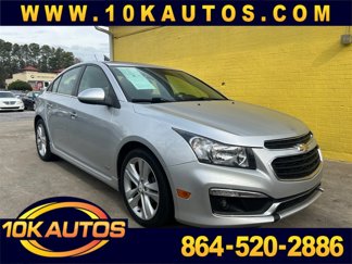 Used 2015 Chevrolet Cruze LTZ w/ Sun, Sound and Sport Package image 1
