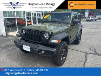 Certified 2021 Jeep Wrangler Sport image 1