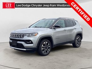 Certified 2022 Jeep Compass Limited w/ Sun and Sound Group image 1
