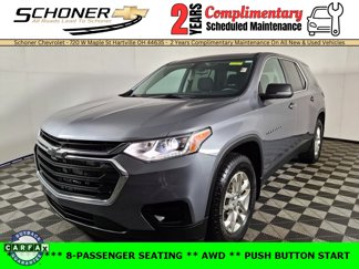 Used 2021 Chevrolet Traverse LS image 1