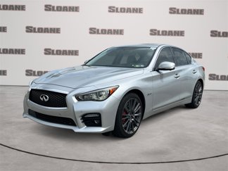 Used 2017 INFINITI Q50 Red Sport 400 w/ All Weather Package (L93) image 1