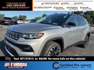 Certified 2022 Jeep Compass Limited w/ Sun and Sound Group image 1