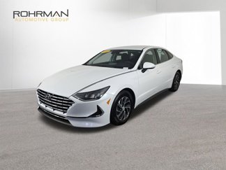 Used 2022 Hyundai Sonata Blue image 1