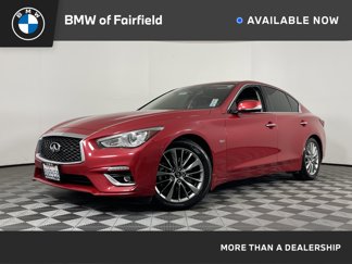 Used 2021 INFINITI Q50 Luxe w/ Cargo Package image 1