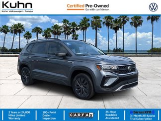 Certified 2022 Volkswagen Taos S w/ IQ Drive S Package image 1