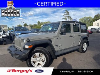 Used 2022 Jeep Wrangler Unlimited Sport image 1