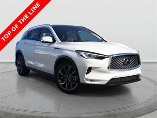 Certified 2021 INFINITI QX50 Autograph w/ Premium White Leather Package image 1
