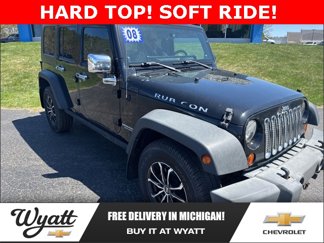 Used 2008 Jeep Wrangler Unlimited Rubicon w/ Dual Top Group image 1