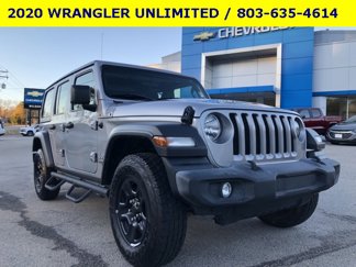 Used 2020 Jeep Wrangler Unlimited Sport image 1