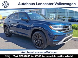 Certified 2022 Volkswagen Atlas Cross Sport SE w/ Black Wheel Package image 1