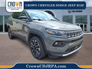 Used 2022 Jeep Compass Limited w/ Sun and Sound Group image 1