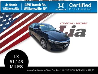 Certified 2022 Honda Accord LX image 1