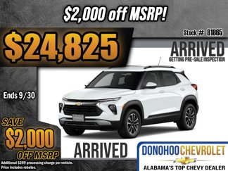 New 2026 Chevrolet TrailBlazer LT image 1