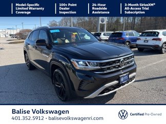 Certified 2022 Volkswagen Atlas Cross Sport SE w/ Black Wheel Package image 1