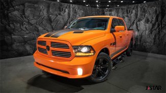 Used 2017 RAM 1500 Sport w/ Ignition Orange Sport Package image 1