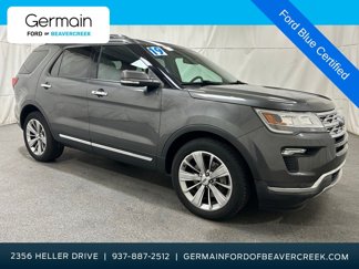 Certified 2019 Ford Explorer Limited w/ Class III Trailer Tow Package image 1
