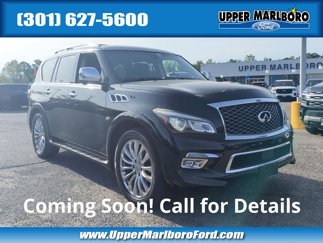 Used 2016 INFINITI QX80 4WD w/ Deluxe Technology Package image 1