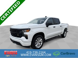 Certified 2022 Chevrolet Silverado 1500 Custom image 1