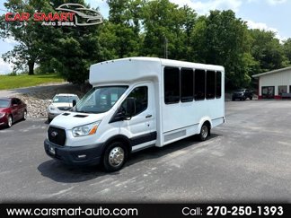 Used 2020 Ford Transit 350 Low Roof DRW w/ Shuttle Bus Prep Package image 1