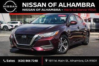 Certified 2022 Nissan Sentra SV image 1