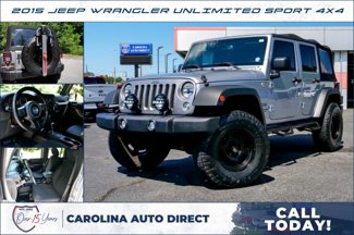 Used 2015 Jeep Wrangler Unlimited Sport w/ Quick Order Package 24S image 1