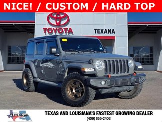 Used 2018 Jeep Wrangler Unlimited Sahara image 1