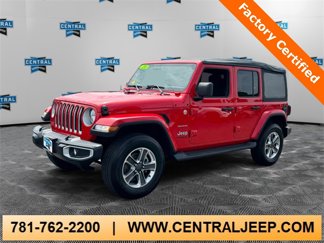 Certified 2021 Jeep Wrangler Unlimited Sahara image 1