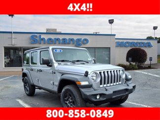 Used 2018 Jeep Wrangler Unlimited Sport image 1