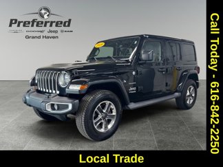 Used 2019 Jeep Wrangler Unlimited Sahara image 1