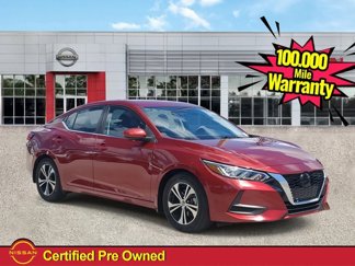 Certified 2021 Nissan Sentra SV image 1