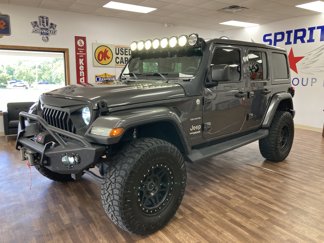 Used 2018 Jeep Wrangler Unlimited Sahara image 1