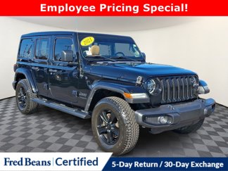 Used 2021 Jeep Wrangler Unlimited Sahara image 1