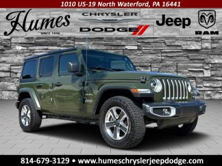 Certified 2022 Jeep Wrangler Unlimited Sahara w/ LED Lighting Group image 1