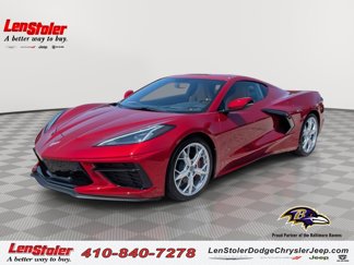 Used 2023 Chevrolet Corvette Stingray Preferred Cpe w/ Chrome Exterior Badge Package image 1