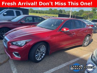 Certified 2021 INFINITI Q50 Luxe image 1