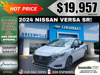 Used 2024 Nissan Versa SR w/ Trunk Package image 1