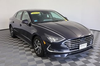 Used 2021 Hyundai Sonata Blue image 1