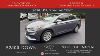 Used 2020 Hyundai Accent SE image 1