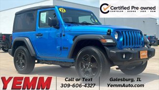Certified 2022 Jeep Wrangler Sport S image 1