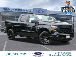 Used 2022 Chevrolet Silverado 1500 Custom w/ LPO, Dark Essentials Package image 1