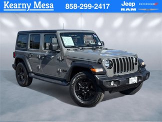 Used 2021 Jeep Wrangler Unlimited Sport image 1