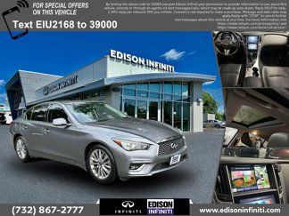 Used 2022 INFINITI Q50 Luxe w/ Cargo Package image 1
