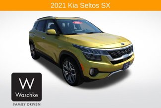 Used 2021 Kia Seltos SX w/ SX Sunroof Package image 1