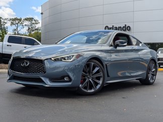 Used 2022 INFINITI Q60 Red Sport 400 w/ Cargo Package image 1