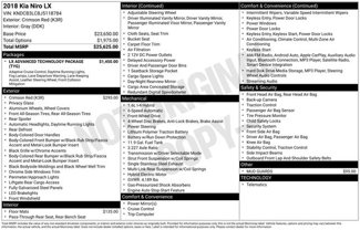 Used 2018 Kia Niro LX image 1